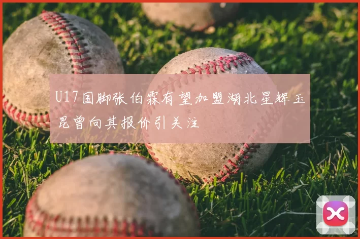 U17国脚张伯霖有望加盟湖北星辉玉昆曾向其报价引关注