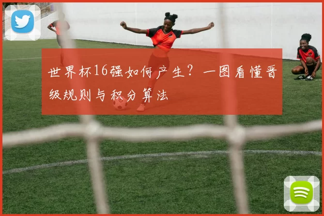 世界杯16强如何产生？一图看懂晋级规则与积分算法