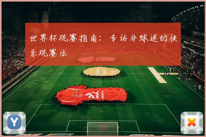 世界杯观赛指南：专访非球迷的快乐观赛法