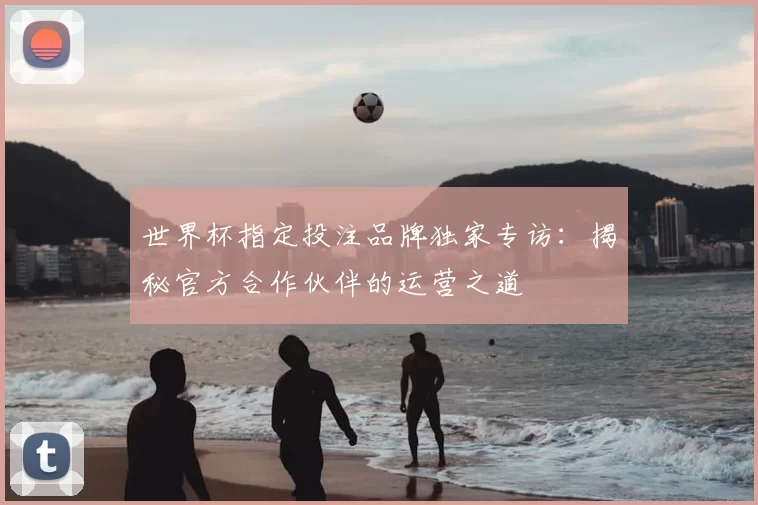 世界杯指定投注品牌独家专访：揭秘官方合作伙伴的运营之道